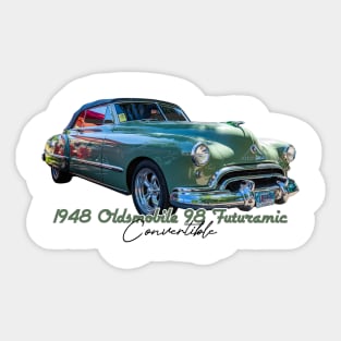 1948 Oldsmobile 98 Futuramic Convertible Sticker